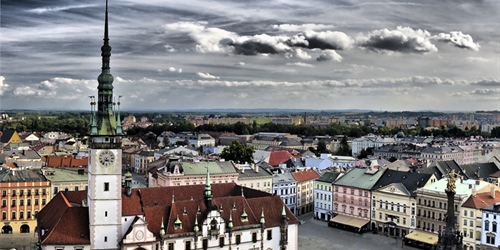  Czech Republic is a landlocked country in Central Europe. The country is bordered by Germany to the west, Austria to the south, Slovakia to the east and Poland to the north