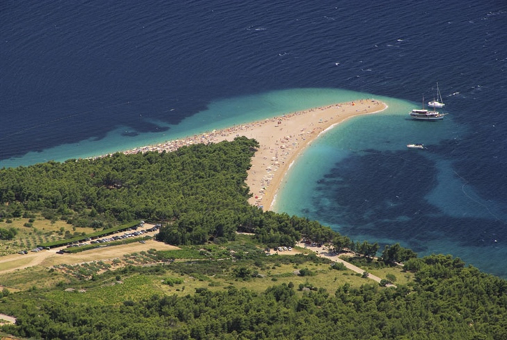 Hvar is a Croatian island in the Adriatic Sea, located off the Dalmatian coast, lying between the islands of Brač, Vis and Korčula