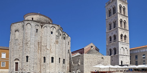Zadar is a city in Croatia on the Adriatic Sea. It is the centre of Zadar County and the wider northern Dalmatian region