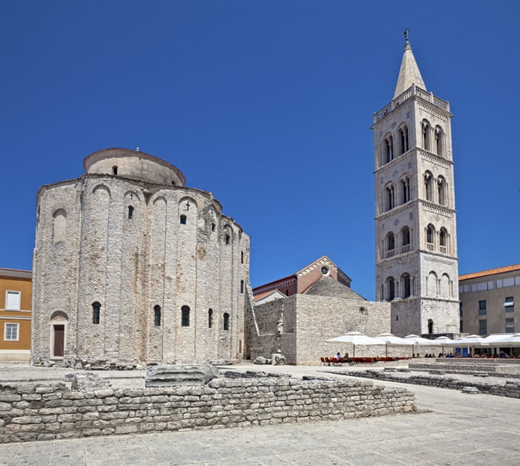 Zadar is a city in Croatia on the Adriatic Sea. It is the centre of Zadar County and the wider northern Dalmatian region